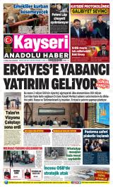 KAYSERİ ANADOLU HABER