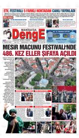 MANİSA'DA DENGE