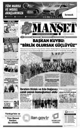 KAHRAMANMARAŞ MANŞET