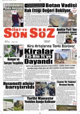 SİİRT’TE SON SÖZ