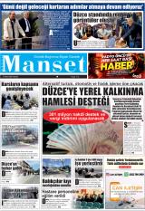 DÜZCE MANŞET