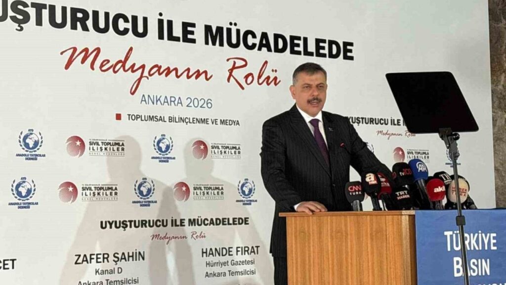 İçişleri Bakanı Mustafa Çiftçi: Uyuşturucu ile mücadele kararlıkla devam edecek
