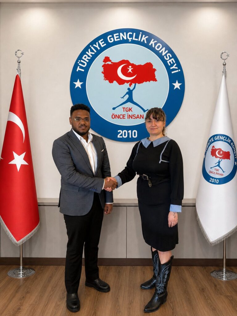 Sudan Gençlik Konseyi Başkanı Türkiye Gençlik Konseyi’ni Ziyaret Etti