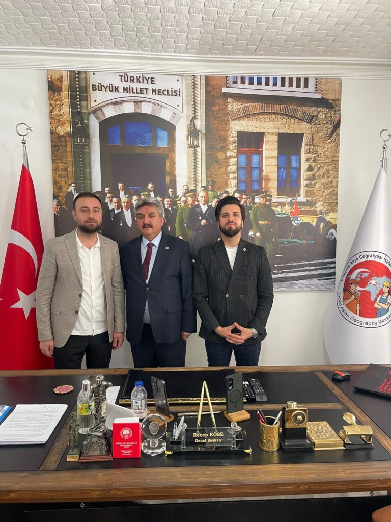Mekan Görük’ten Birleşmiş Asya Coğrafyası İşçileri Sendikası’na Anlamlı Ziyaret
