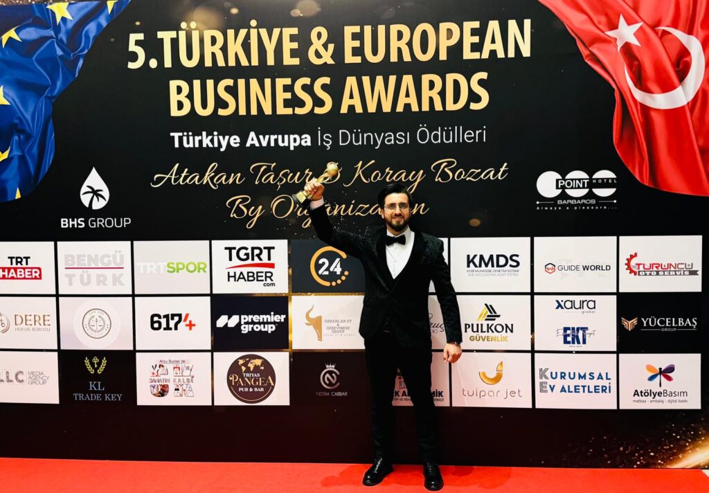TÜRKİYE AVRUPA İŞ DÜNYASI ÖDÜLLERİ GECESİNDE ANLAMLI ÖDÜL